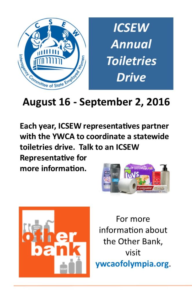 2016 Toiletry Drive Flyer